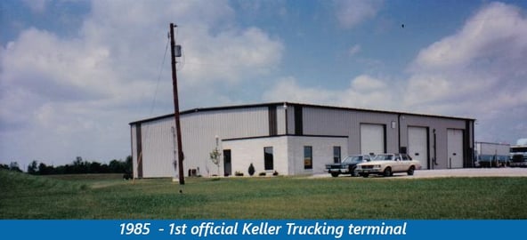 1st Official Keller Trucking terminal | 1985