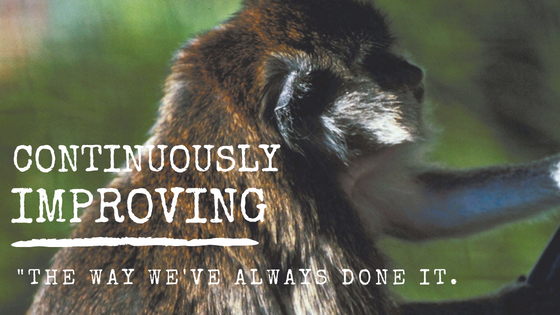 Continuously Improving | The Way We've Always Done It